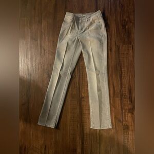 Women's Faded Gray Straight Leg Jeans
